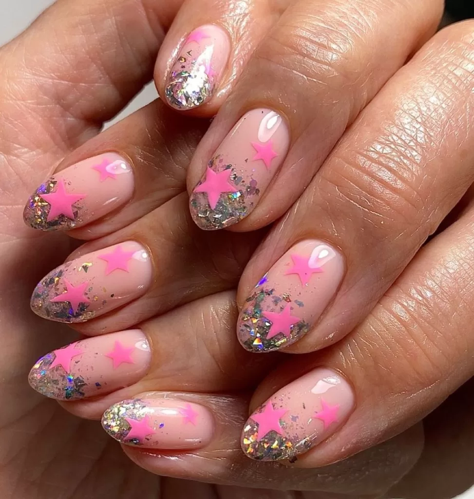 trendy New Year's nail ideas