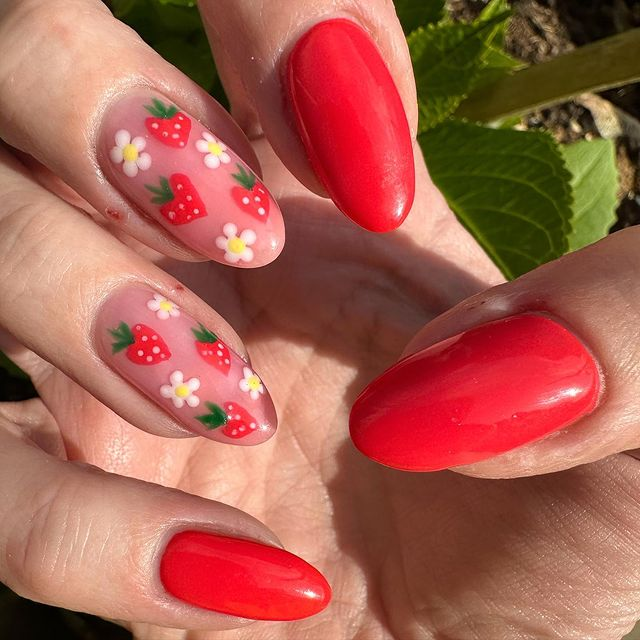 FLORAL SPRING NAIL DESIGNS