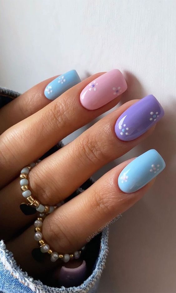 Pastel Summer Nails