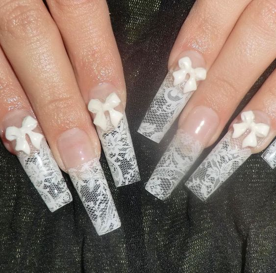 Lace Nail Art Design