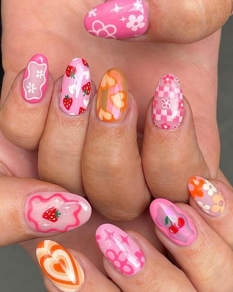 FRUIT SUMMER NAILS