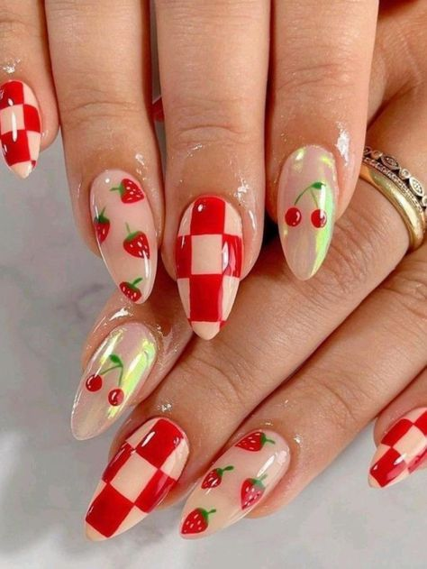 FRUIT SUMMER NAILS