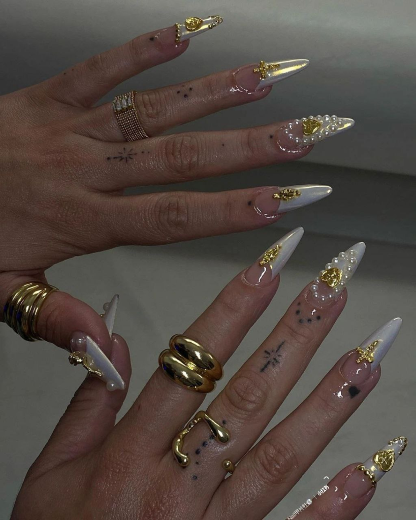 Gold Nail Designs