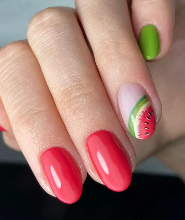 Summer Fruity Nails