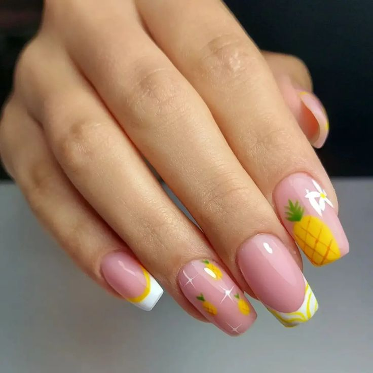 Summer Fruity Nails