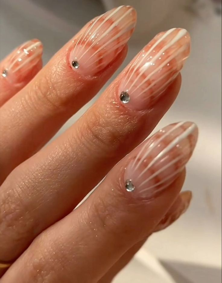 Seashell Nails