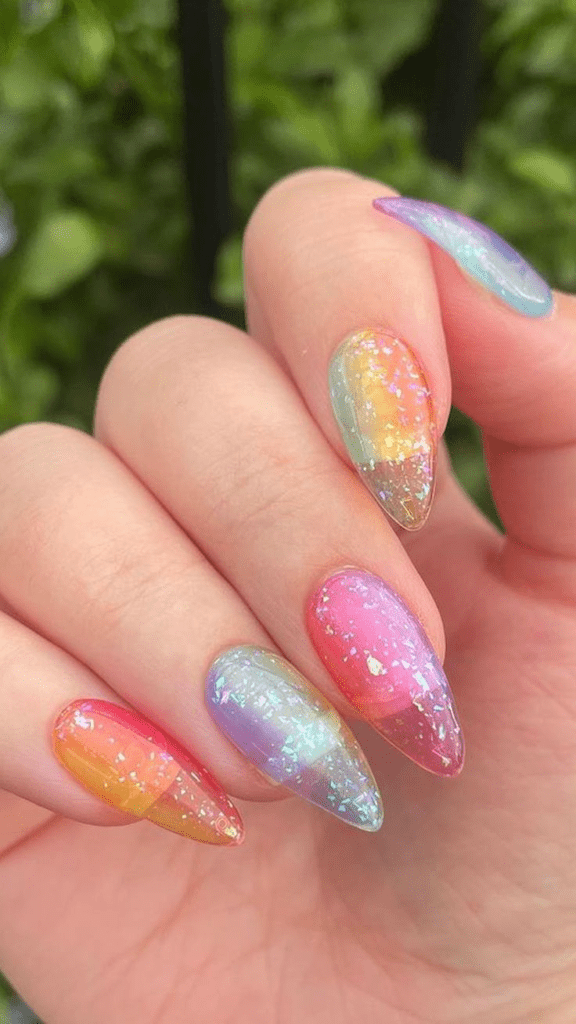 Colorful Glitter Accents