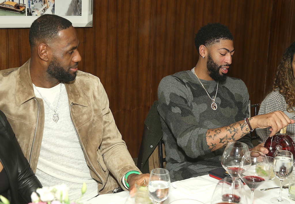 LeBron James x Anthony Davis x LOUIS XIII