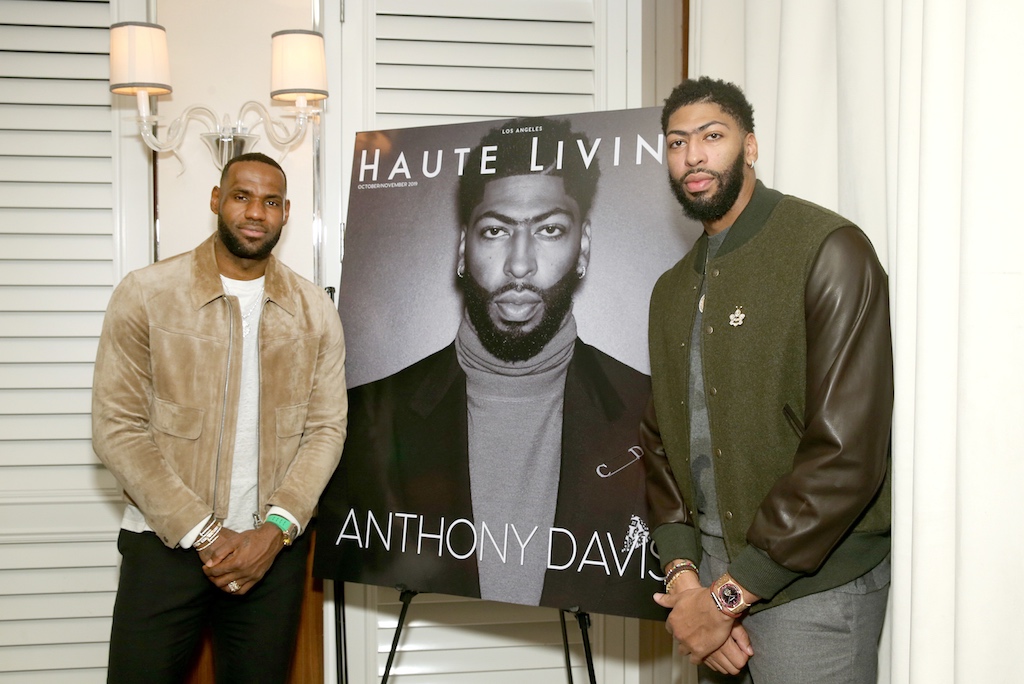 LeBron James x Anthony Davis x Mr. C