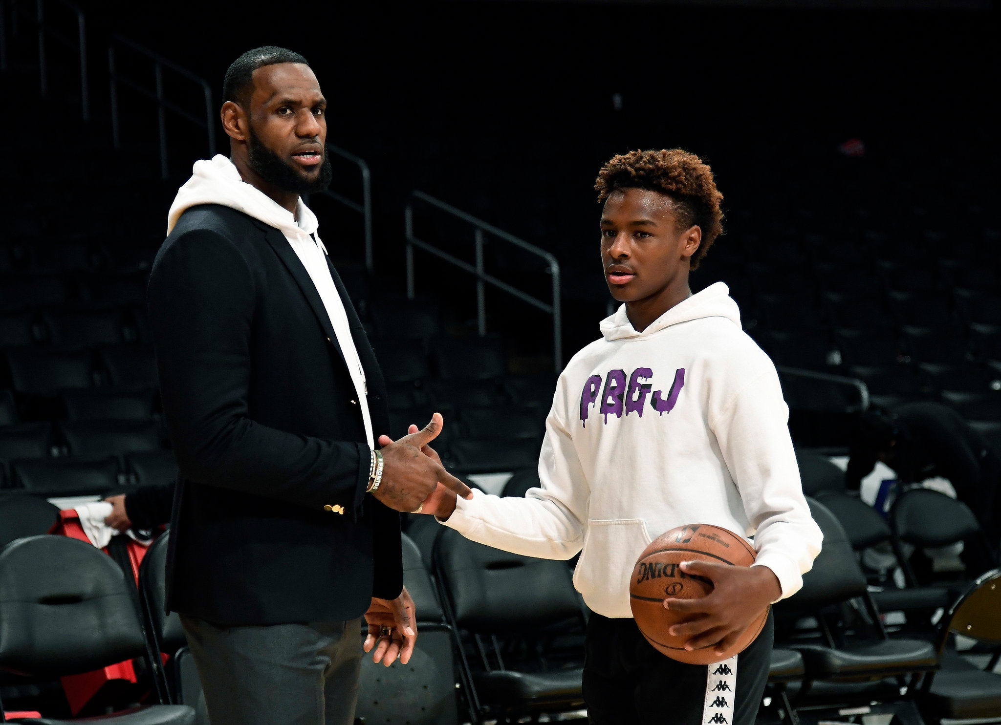 LeBron James Jr. Is 14. He Already Draws Curious Crowds. - The New York  Times