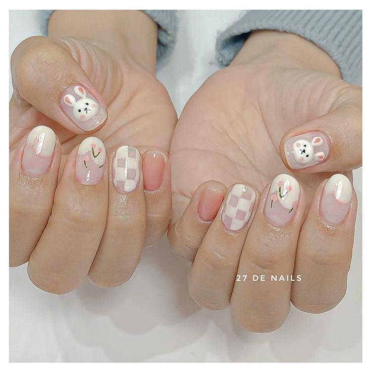 mau nail dep cho mong ngan hong 0626f37a