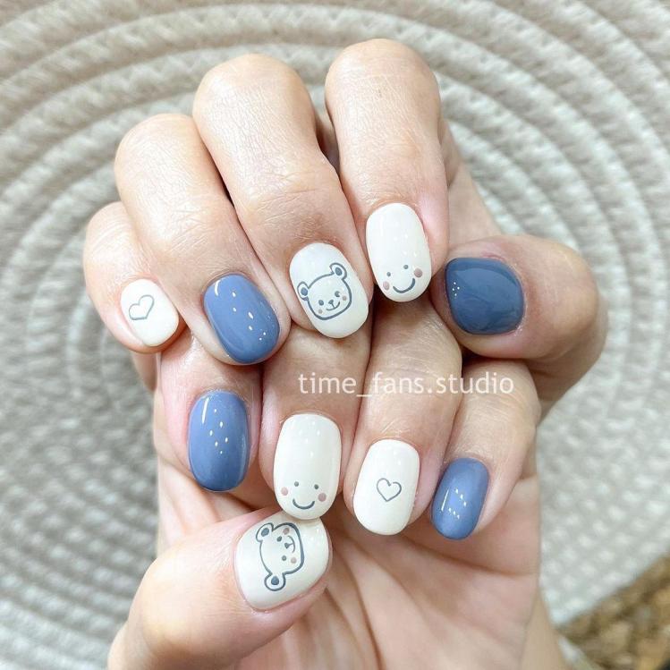 mau nail dep cho mong ngan xanh 4 77cd695b