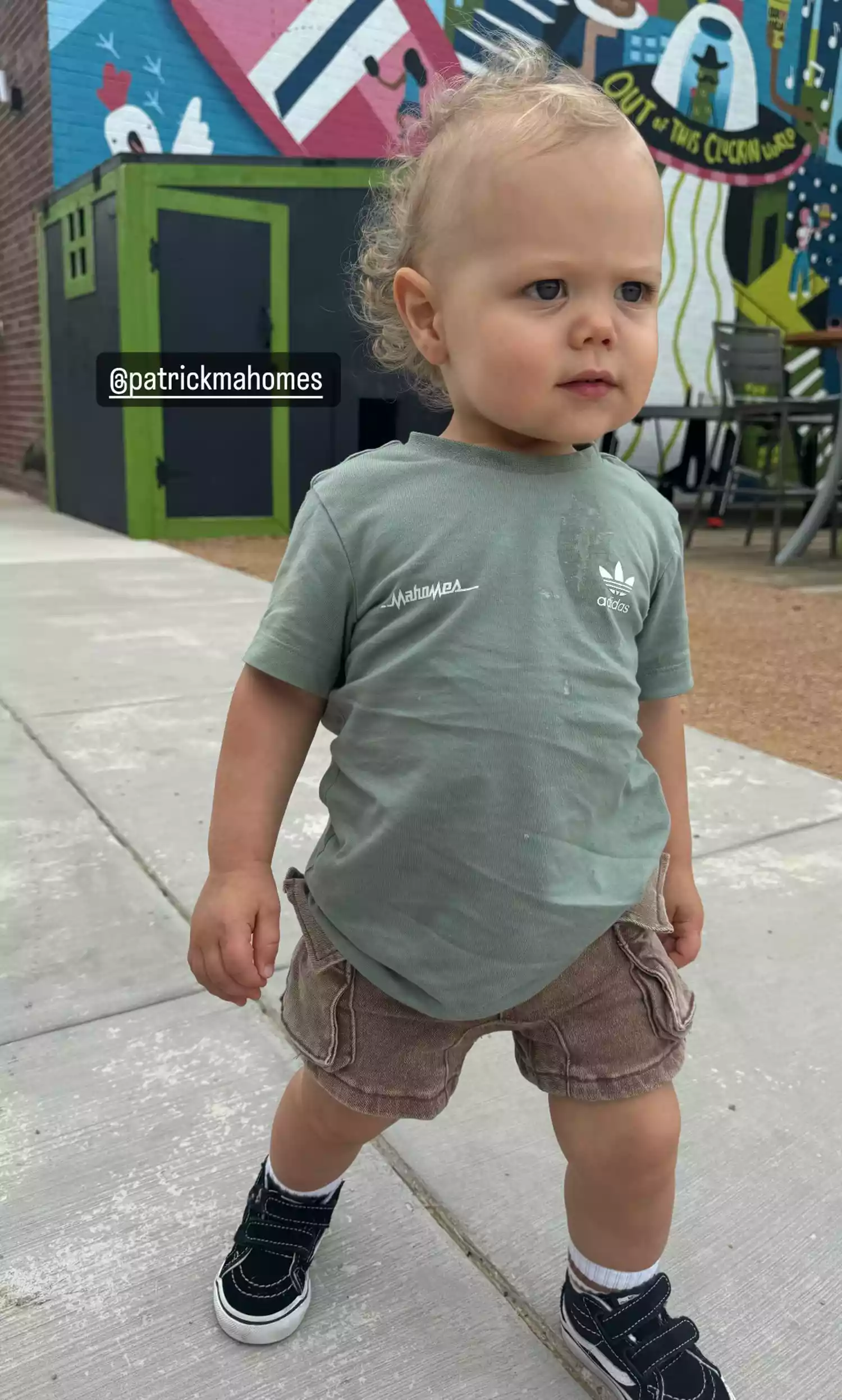 Brittany Mahomes Posts Adorable Video of Son Bronze Trying to Say Bluey