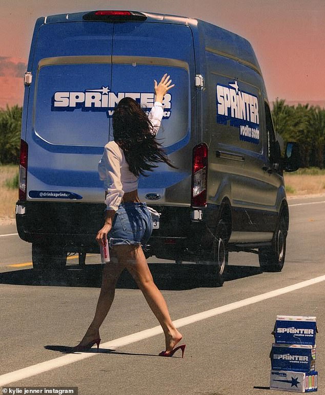 Stassie's latest revelation comes as Kylie starred in a smoldering new ad campaign for her canned vodka soda brand Sprinter