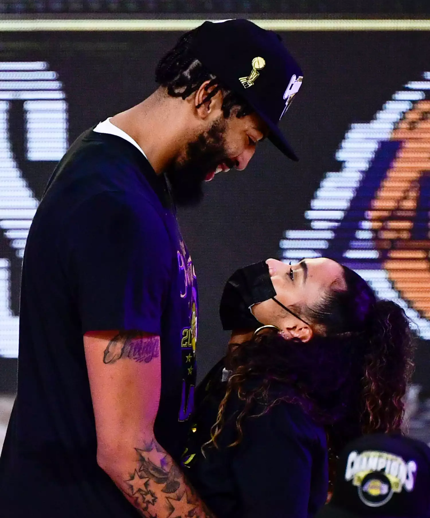 The Los Angeles Lakers' NBA player Anthony Davis is also a devoted husband to his wife, Marlen Polanco Davis